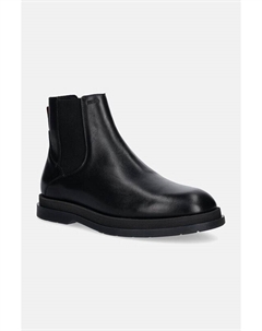 Кожаные ботинки челси Chaol, черный Hugo