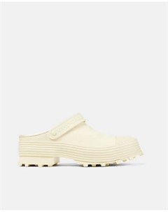 Сабо унисекс с ремешками и зубчатой ​​подошвой, белый Camper lab