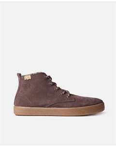 Мужские кожаные ботильоны на шнуровке, серый Toni pons