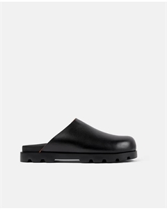 Мужские сабо из гладкой кожи Brutus Sandal, черный Camper