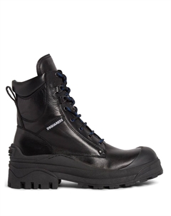 Ботинки со вставками, черный Dsquared2