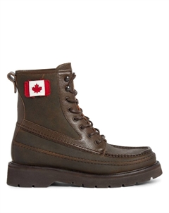 Ботинки с нашивкой-логотипом, зеленый Dsquared2