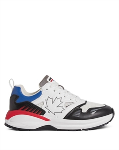 Кроссовки со вставками, белый Dsquared2