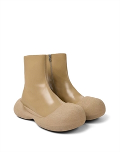 Ботильоны из кожи Caramba, нейтральный цвет Camper lab