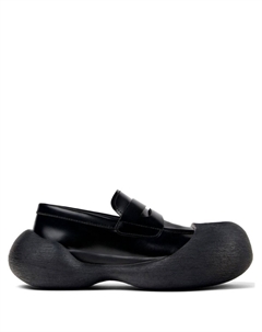 Кожаные мокасины Caramba, черный Camper lab