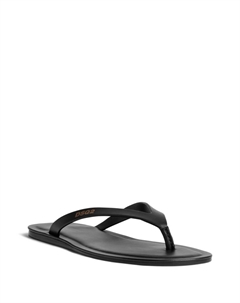 Кожаные шлепанцы, черный Dsquared2