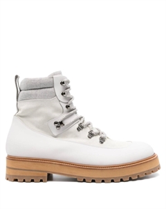 Кожаные ботинки, нейтральный цвет Eleventy