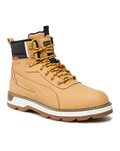 Ботильоны на шнуровке, коричневый Puma