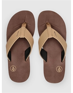 Босоножки Victor, коричневый Volcom