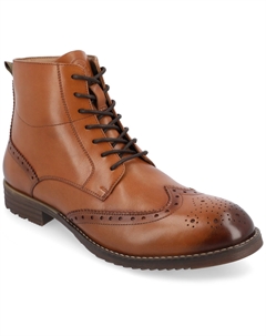 Ботильоны Edison с крылышками, цвет Cognac Thomas & vine