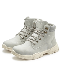 Ботинки на шнуровке, ботильоны на шнуровке, походная обувь, уличные ботинки на подошве с профилем VEGAN, серый Authentic le jogger