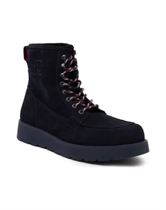 Кожаные туфли американские ботинки, синий Tommy hilfiger