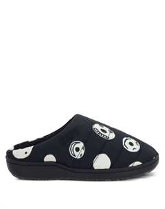 10 x Стеганые тапочки с принтом «смайл» Subu, черный Corso como