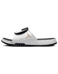 Мужские шлепанцы Jordan Hydro11, White/Metallic Gold/Black Air jordan