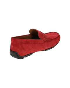 Мокасины Kosmopolis Grip, красный Geox