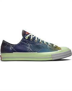 Кроссовки Pigalle x Chuck 70 Low Lightning Storm, разноцветный Converse