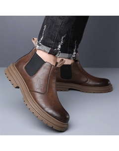 Челси Ботинки Мужские, цвет Black Padded Mulinsen