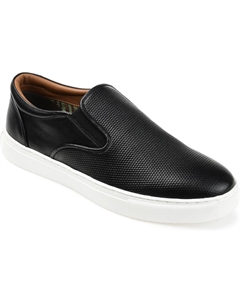 Кроссовки Conley Slip-On Leather Sneaker, черный Thomas & vine