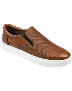 Кроссовки Conley Slip-On Leather Sneaker, коричневый Thomas & vine
