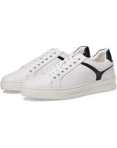 Кроссовки Mccord, цвет White/Black Leather Steve madden