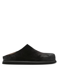 Замшевые слиперы Accom, черный Marsèll