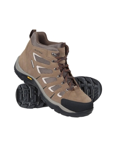 Водонепроницаемые спортивные резиновые сапоги широкого кроя для походов Boot Field, коричневый Mountain warehouse