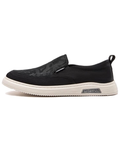 Кеды мужские, обувь для скейтбординга низкая, черный Aokang