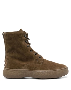 Ботинки на шнуровке, зеленый Tod's