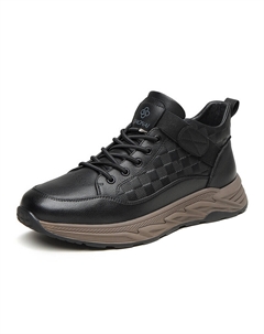 Ботинки мужские Men"s Casual Men High-Top, черный Qiaonai