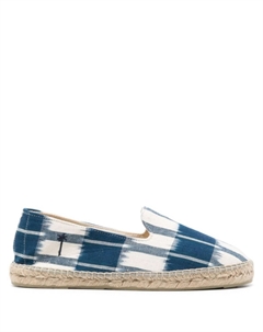 Manebi эспадрильи Tulum с принтом тай-дай, синий
