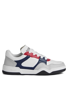 Кроссовки Lace-up, белый/серый/красный/темно-синий Dsquared2