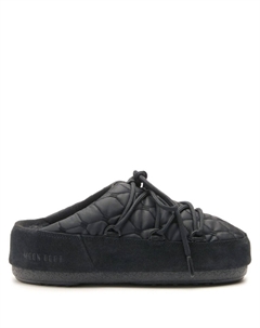 Стеганые мюли со шнуровкой, черный Moon boot