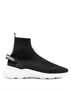 Кеды With Logo, черный/белый Dsquared2