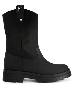 Ботинки Aldrien с логотипом, черный Giuseppe zanotti