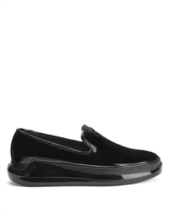 Лакированные лоферы Conley, черный Giuseppe zanotti