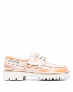 Лоферы Eki с принтом тай-дай, оранжевый Camper lab