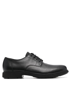 Массивные броги на шнуровке, черный Camper