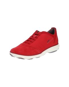 Кроссовки из искусственной кожи/сетки, красный Geox