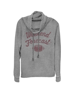 Пуловер с хомутом и футбольной печатью Fifth Sun для юниоров Fifth Sun "Прогноз на выходные" Unbranded