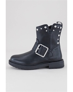 Сапоги из экокожи, черный Geox