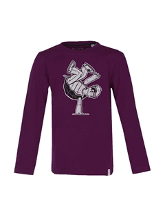 Лонгслив Freez, цвет dark purple Band of rascals