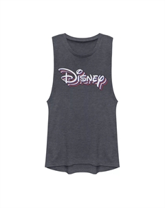 Майка для мышц с 3D-логотипом Disney's Rainbow для юниоров Licensed character