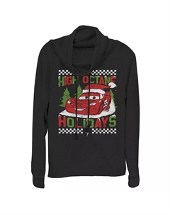 Disney/Pixar's Cars Lightning Juniors High Octane Holidays Рождественский пуловер с воротником-хомутом Licensed character