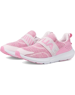 Кроссовки Surge 3 Slip-On, цвет Prime Pink/Flamingo/Metallic Silver Under armour