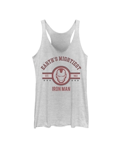 Майка с изображением самого могущественного логотипа Земли «Железный человек» для юниоров Marvel