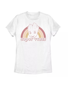 Детская футболка Guardians of the Galaxy Classic с рисунком Lets Groot Rainbow Colors Marvel