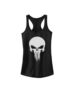 Майка с логотипом Punisher Fade Skull для подростков Marvel