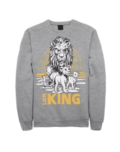Флисовый свитер с эскизом для юниоров Disney's The Lion King, групповой снимок Licensed character