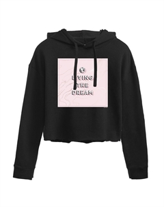 Худи с рисунком Барби "Living The Dream", черный Licensed character