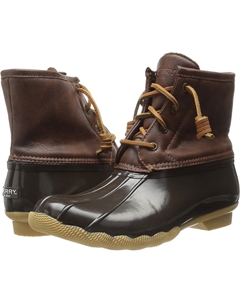 Резиновые сапоги Saltwater Boot, цвет Brown/Brown Sperry